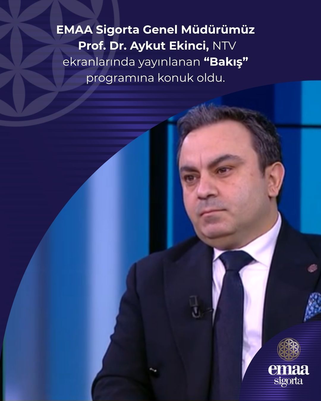Prof. Dr. Aykut Ekinci was a guest on the “Bakış” program broadcast on NTV!